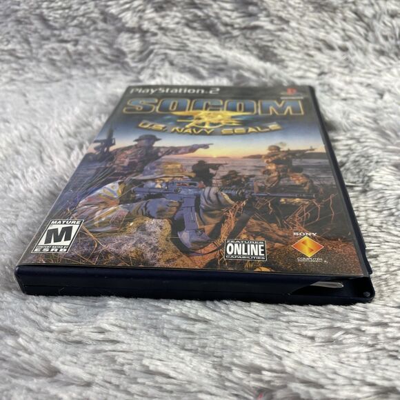 SOCOM U.S. Navy Seals (Sony PlayStation 2, 2002) PS2 Black Label Complete - Picture 12 of 15